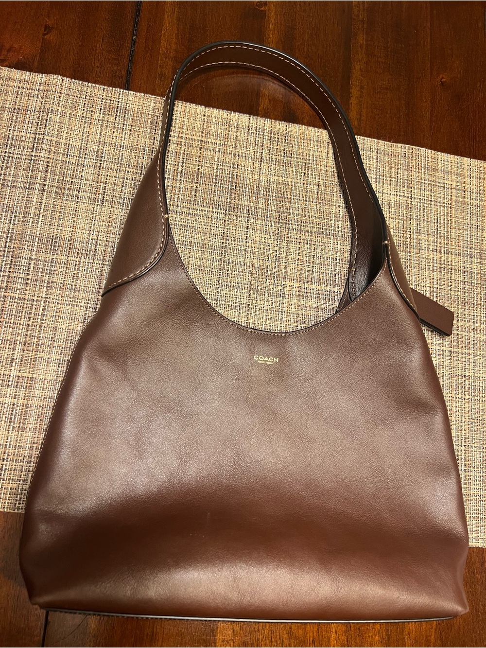 Coach Brooklyn Shoulder Bag 28 in maple - Picture 6 of 11